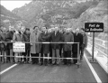 inauguration du pont de la bollinette
